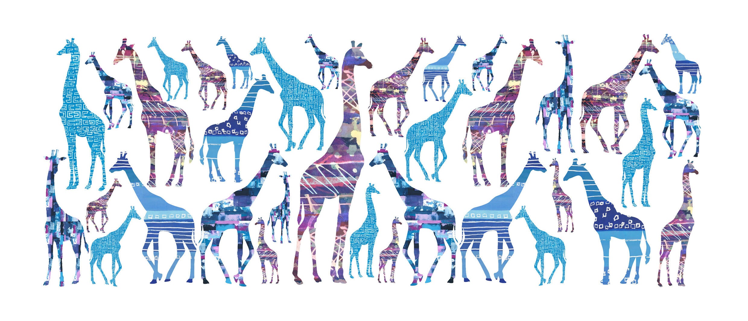 Lottie Lane Giraffes Bone China Mug