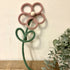 Woolly Wire Flower Decoration