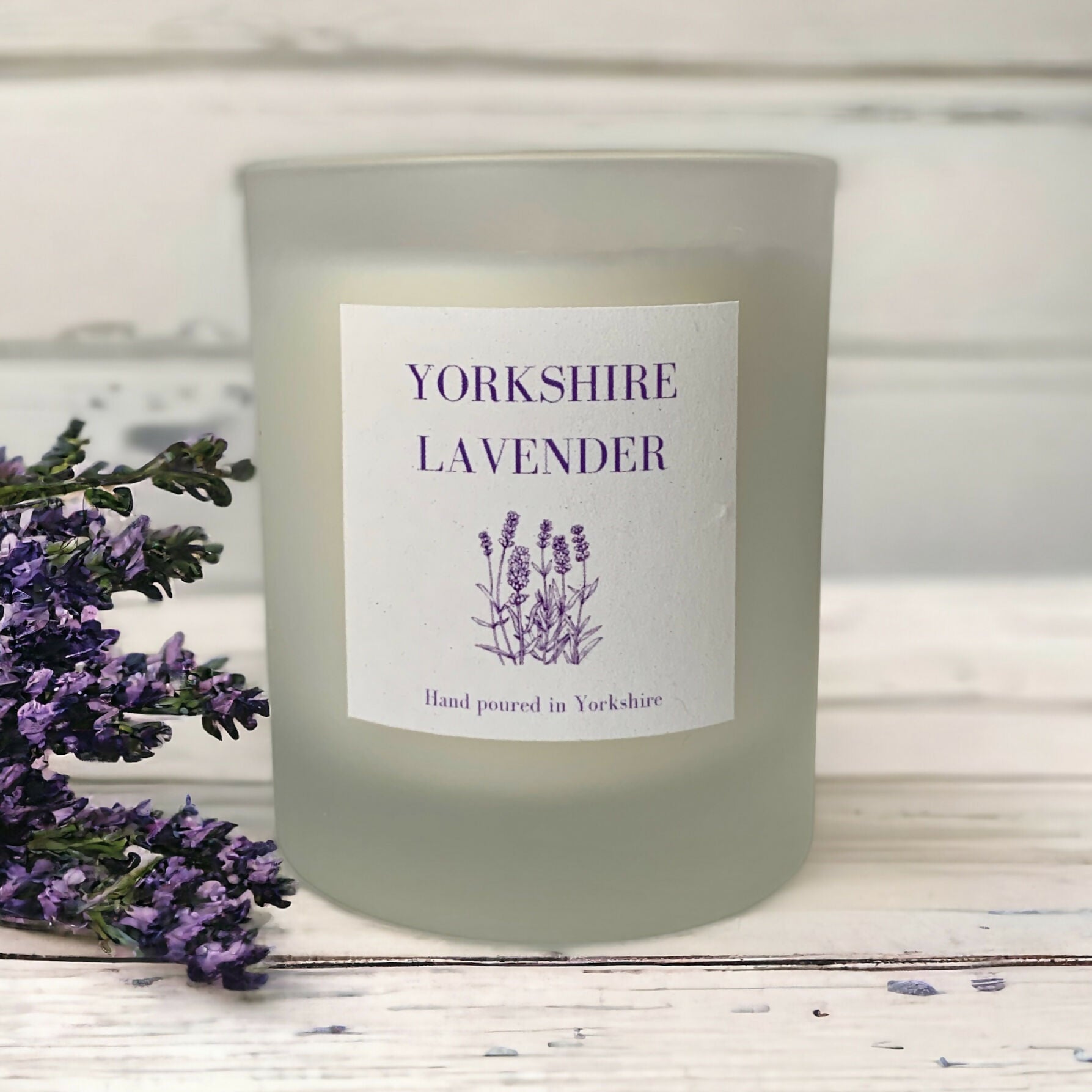 Yorkshire Lavender Scented Candle - 150g | Art & Soul