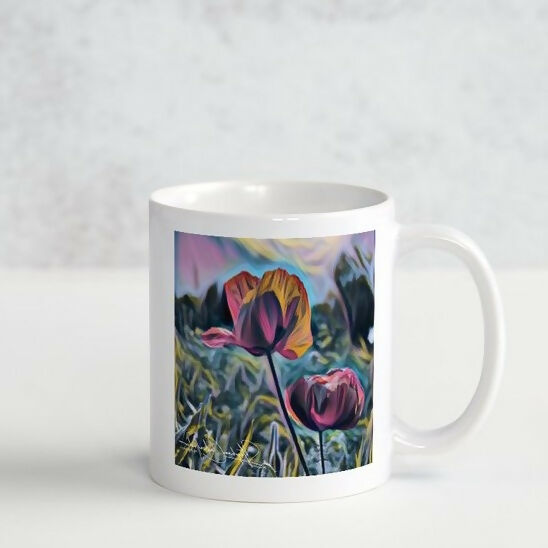 POPPY DESIGNED MUG