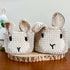 Crochet Rabbit Basket