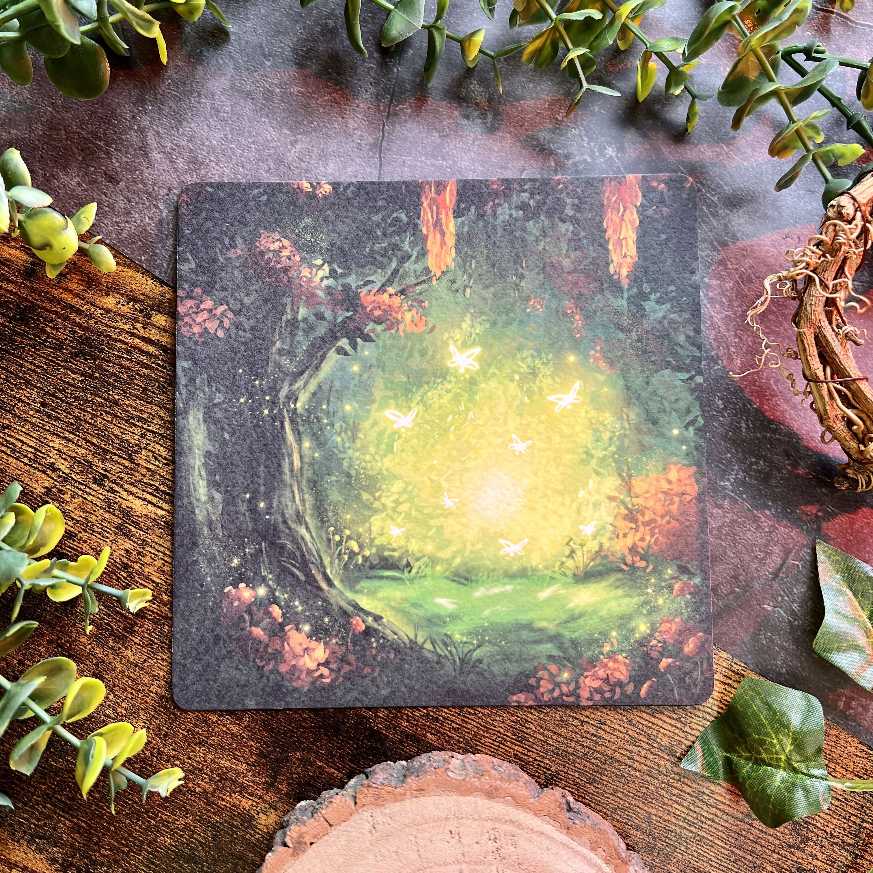 Forest Art Print Postcard | Magical Woodland | Art & Soul