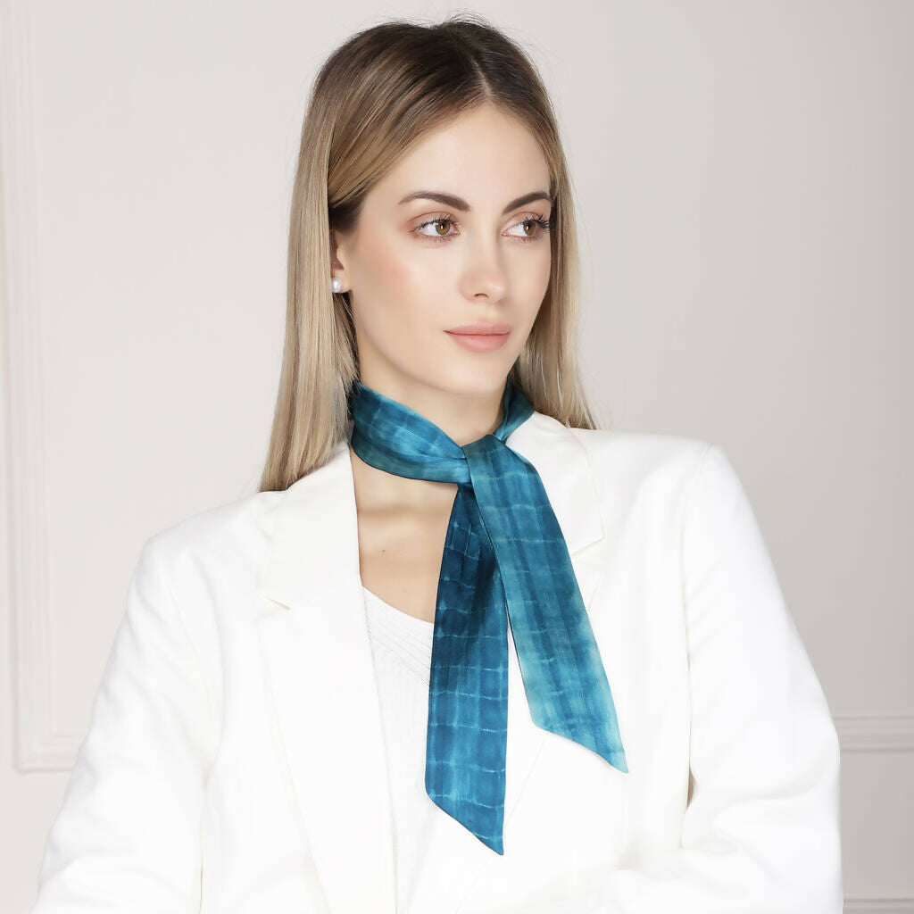 Silk Skinny Scarf | Elegant Accessories | Art & Soul