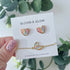 Heart Earring and Bracelet Set - Handmade Elegance | Art & Soul