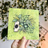Plant Skull Art Print Postcard