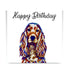 SPANIEL DOG GREETINGS CARD