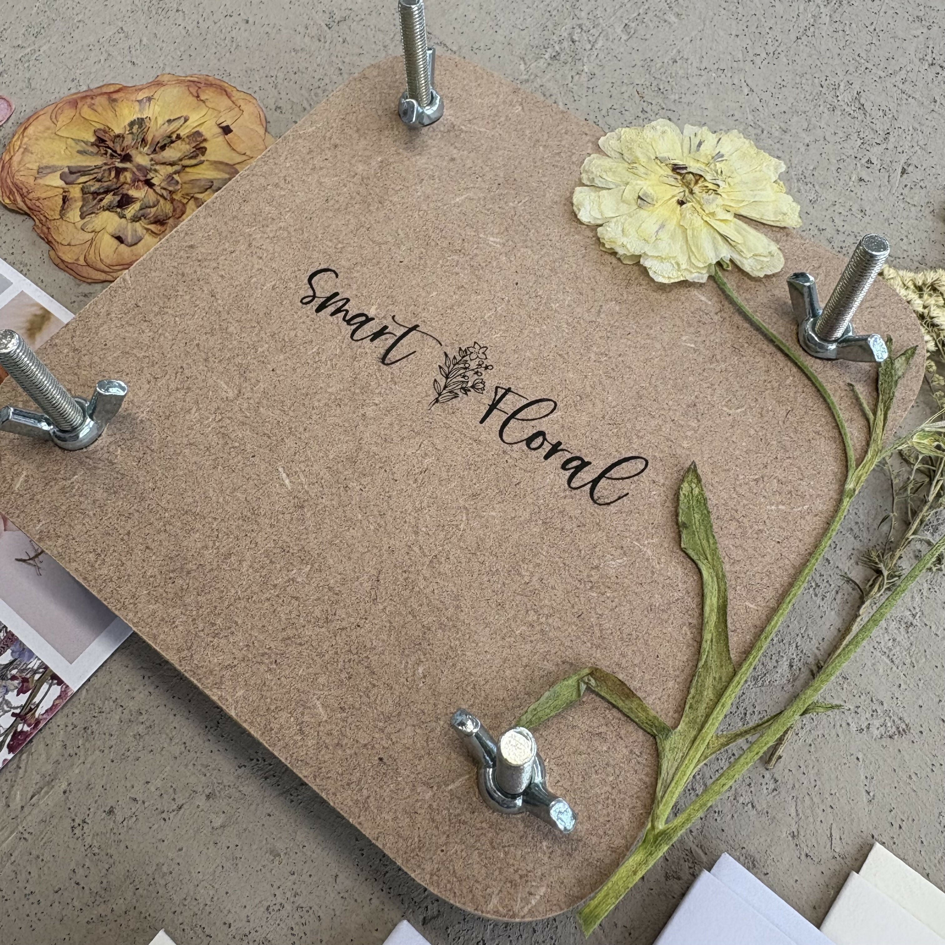 Mini Flower Press & Card Making Kit