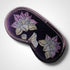 Lotus Flower Aubergine Velvet Lavender Eye Mask