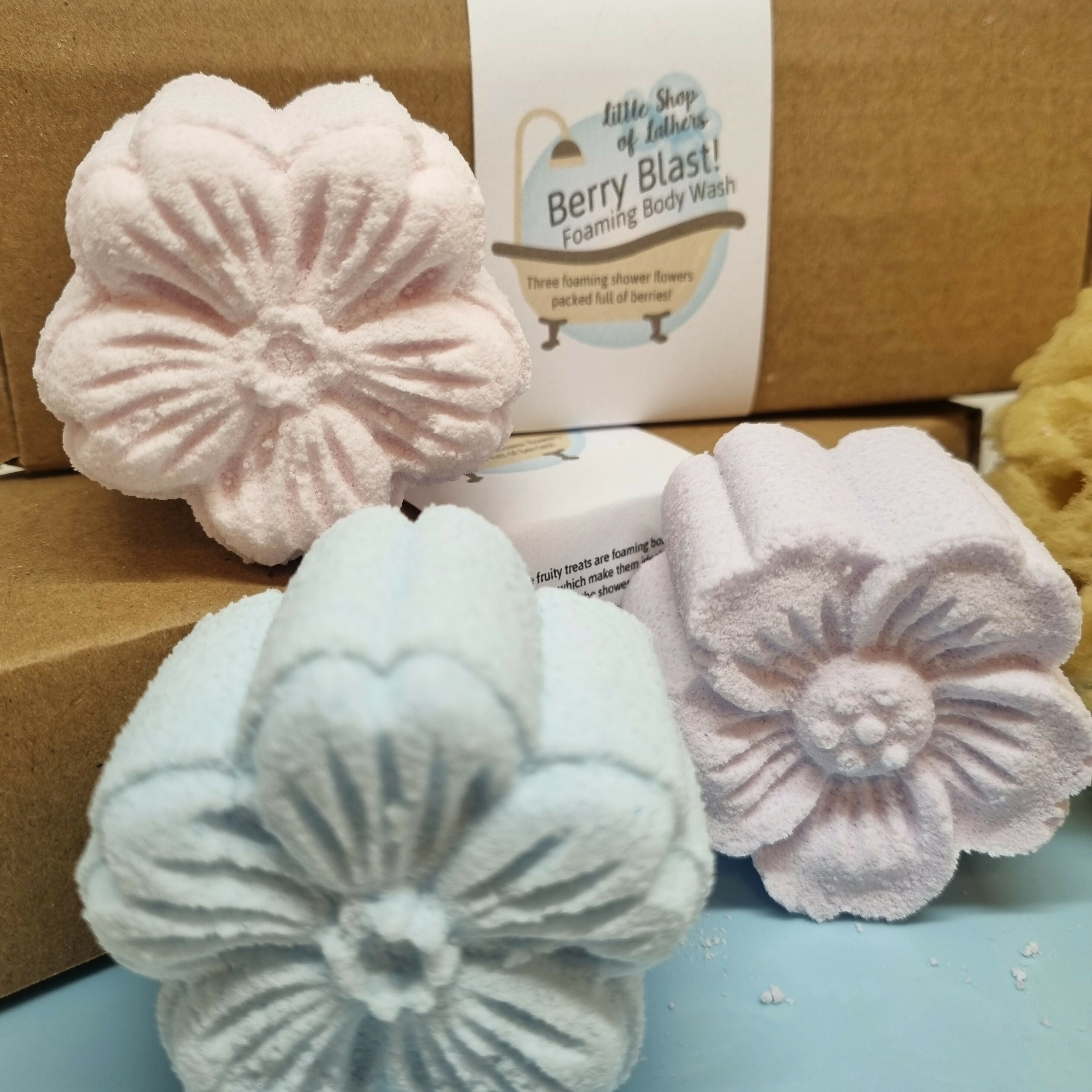 Shower Flower Selection - Foaming Body Wash - Berry Blast