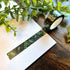Dragonfly Sky Washi | Inky Black & Green Art | Art & Soul