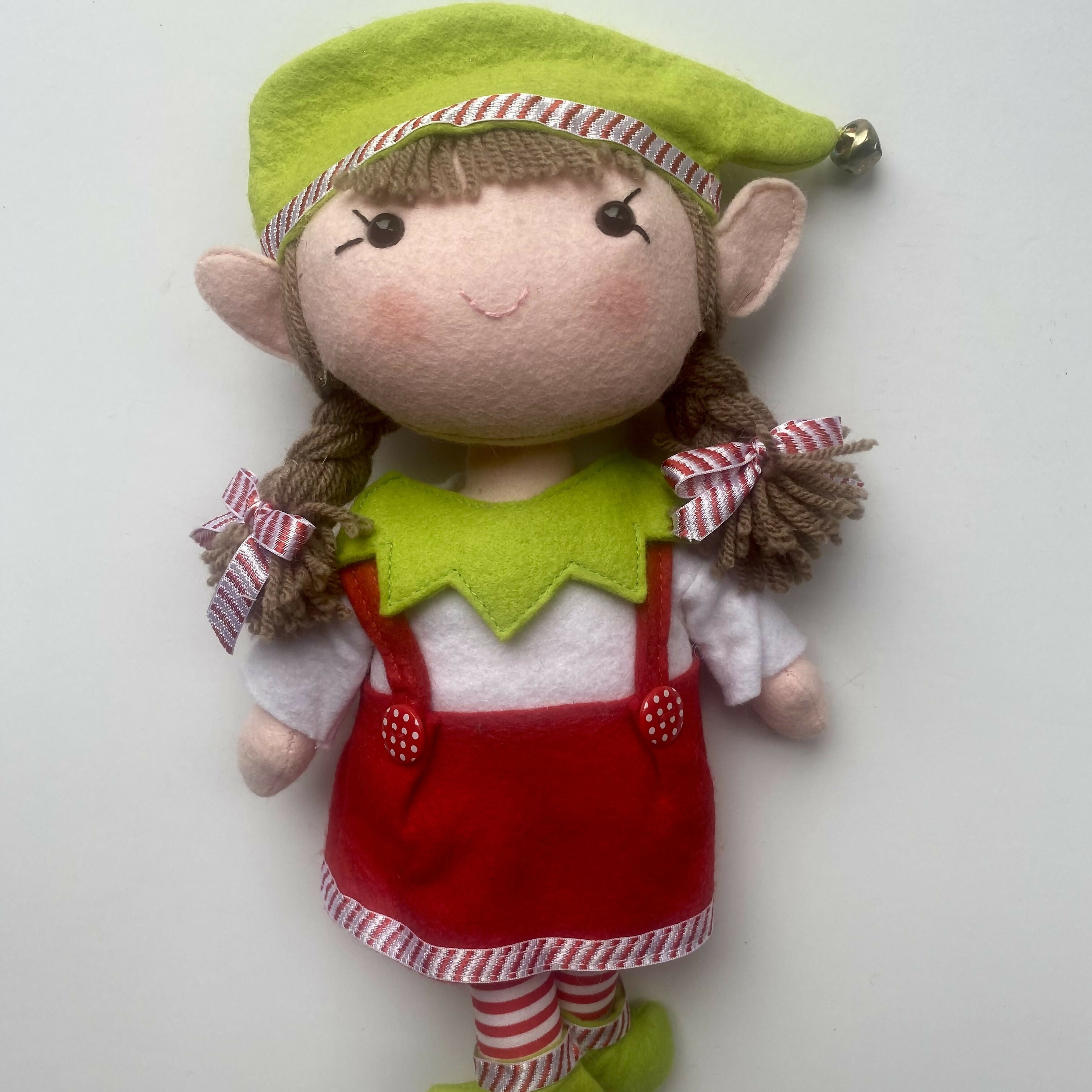 Girl Elf, Brown Hair With Plaits