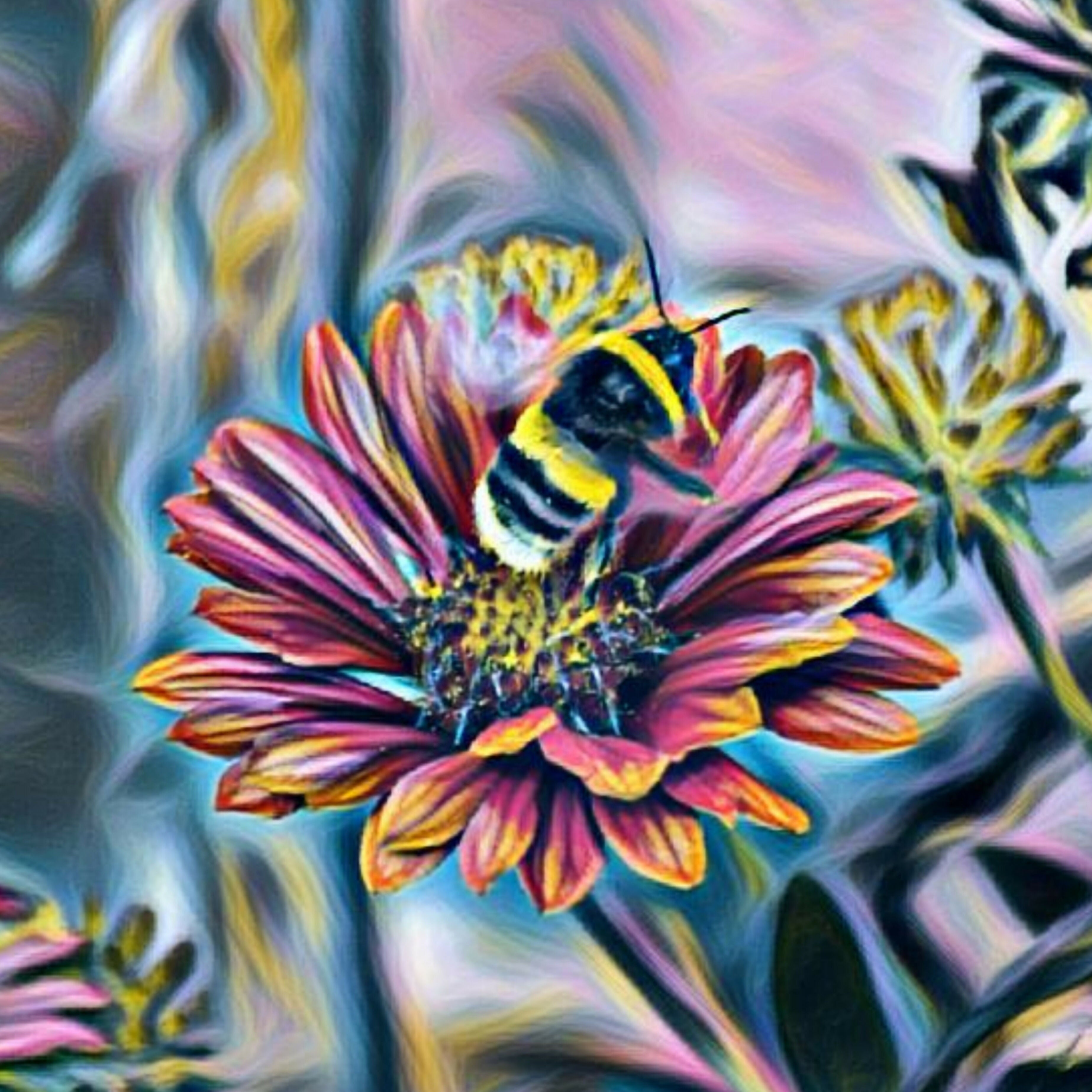 Plumb Daisy coaster for mock up