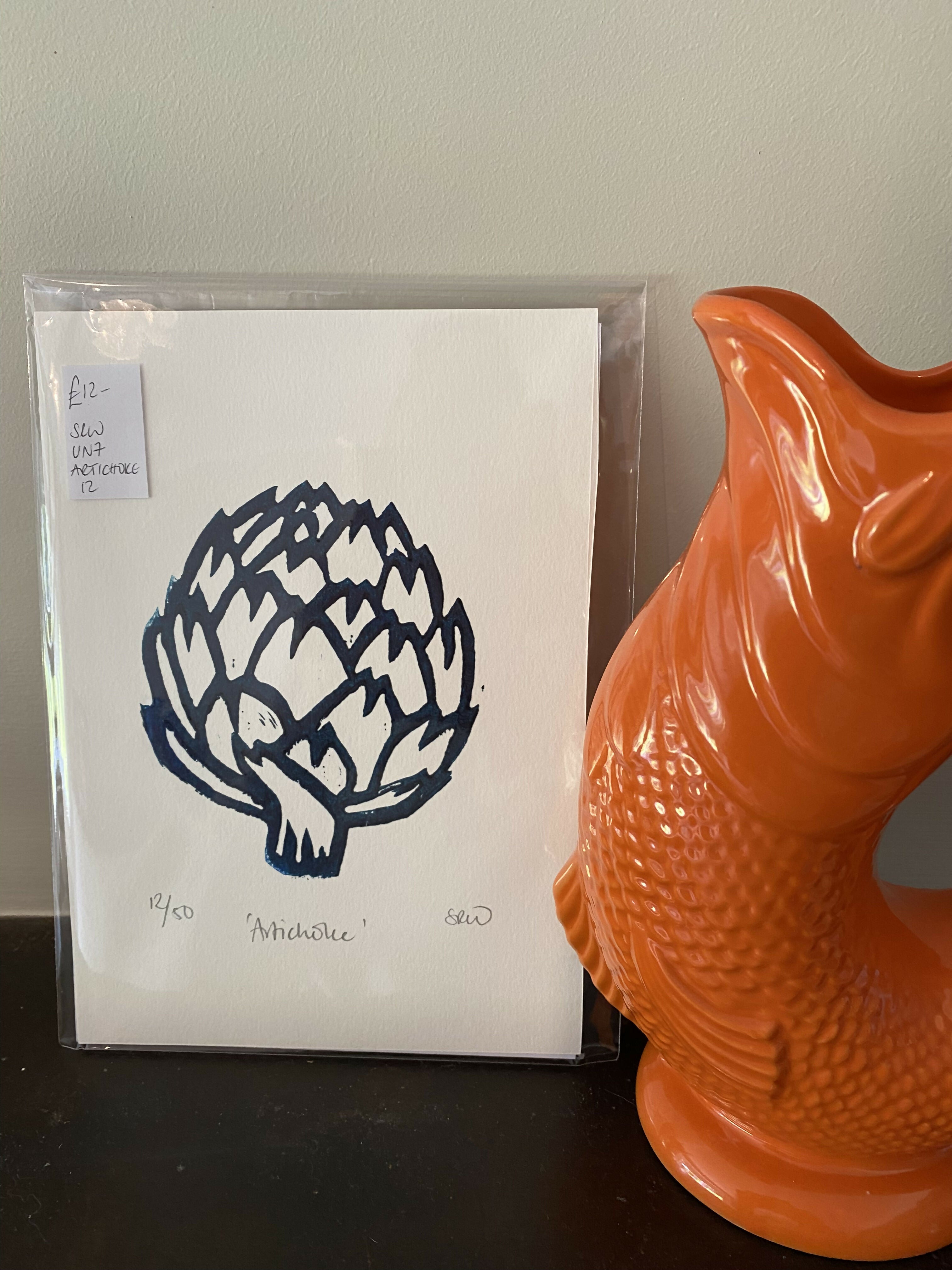 Unframed Limited Edition Lino Cut Prints - 3