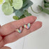 Pastel Rainbow Heart Studs - Handmade & Hypoallergenic | Art & Soul