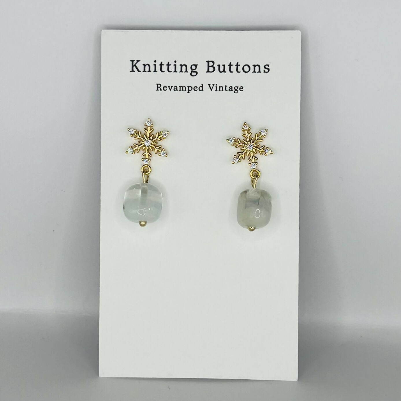 Revamped Vintage Earrings - Sparkle