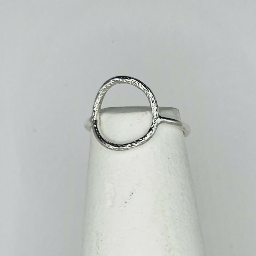 Silver Ring - Pebble