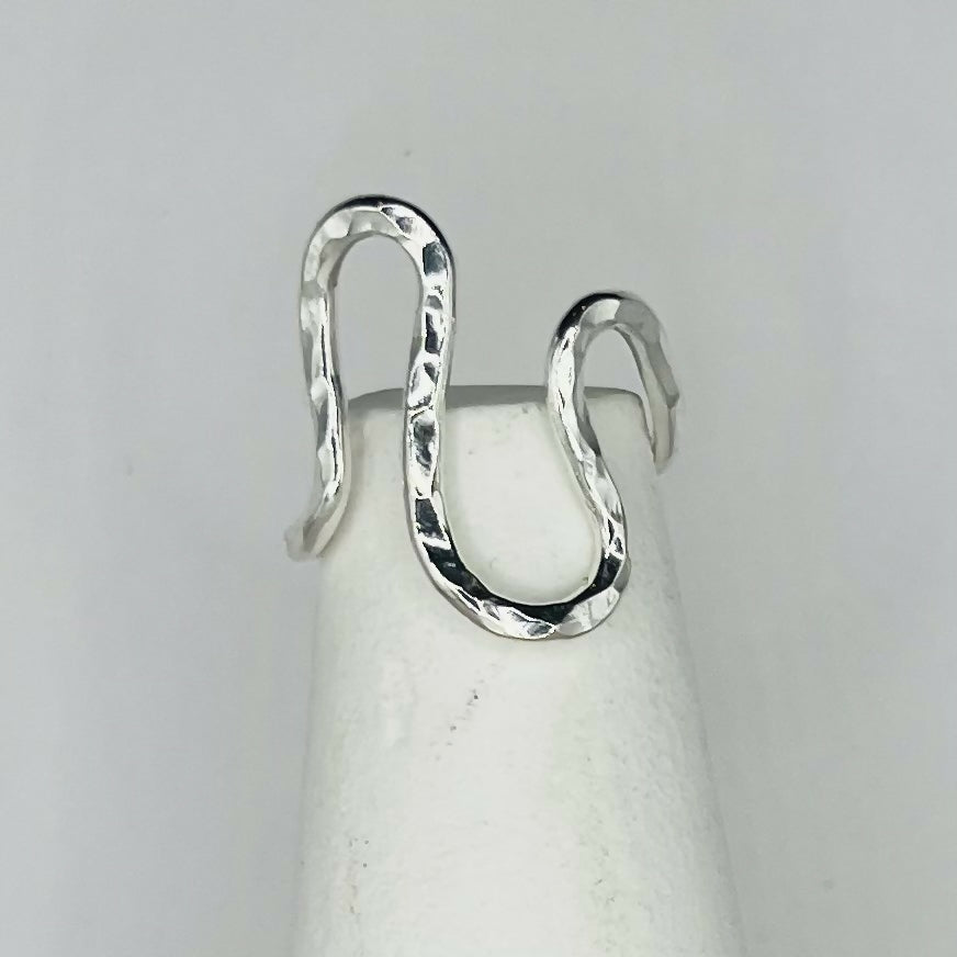 Silver Ring - Squiggle AE