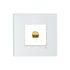 Burger 4x4" Mounted Mini Print