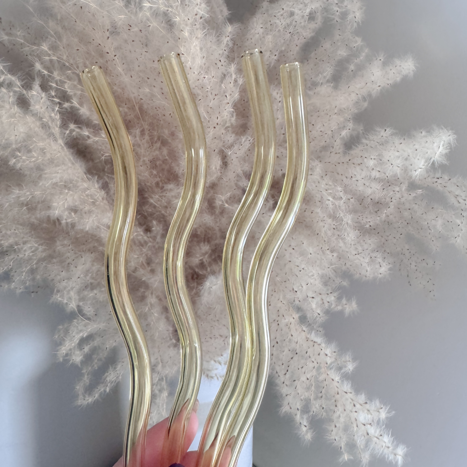 Wavy Glass Straw Upgrade