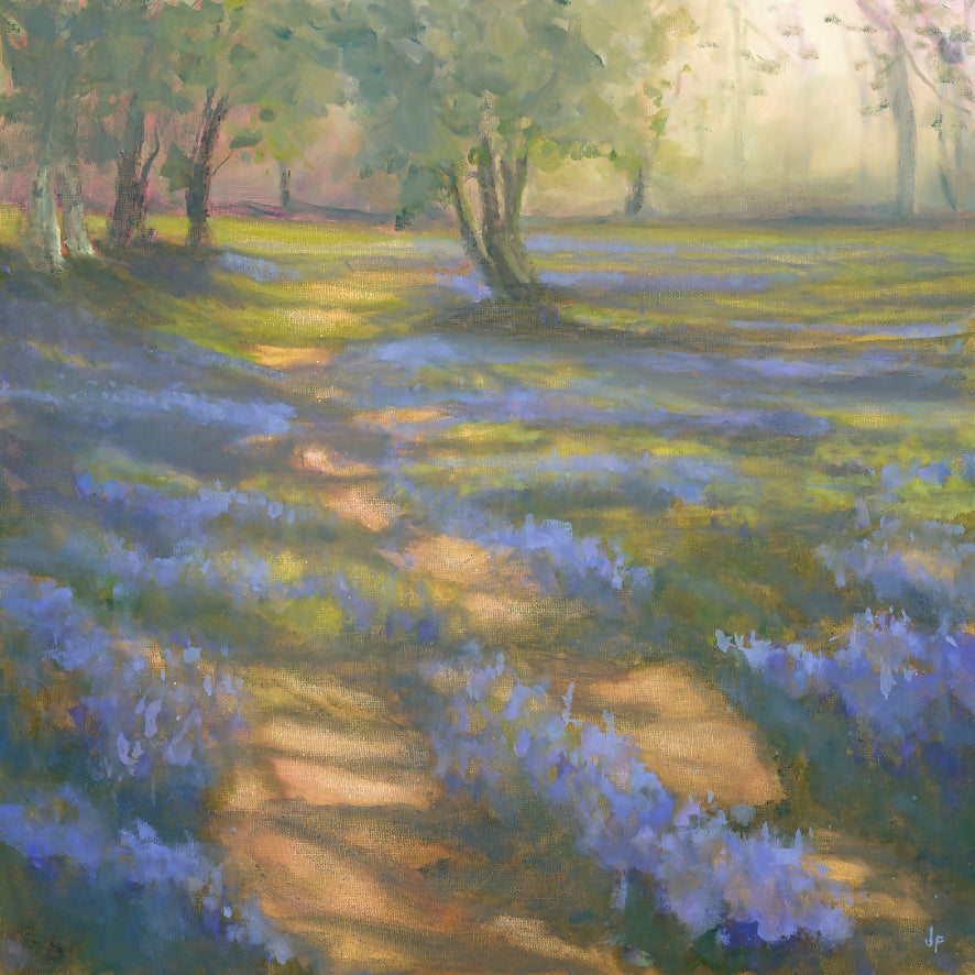 AFTERNOON BLUEBELLS - Card