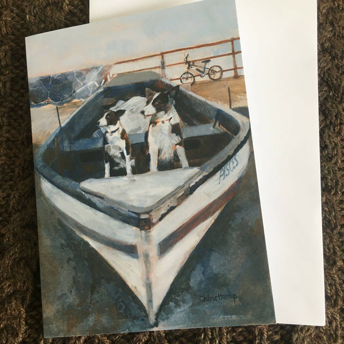 Sea Dogs Greetings Card