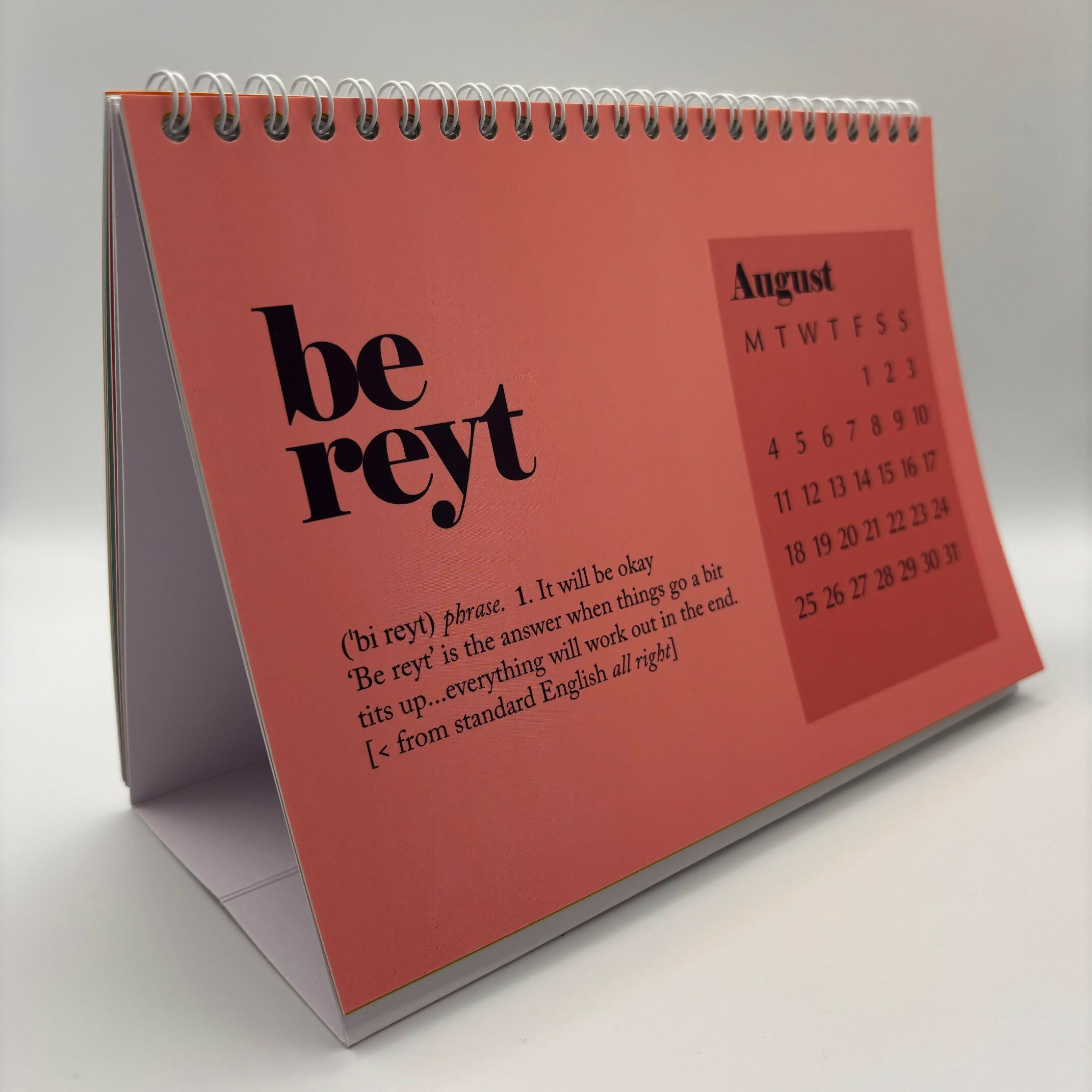 2026 Yorkshire Desk Calendar