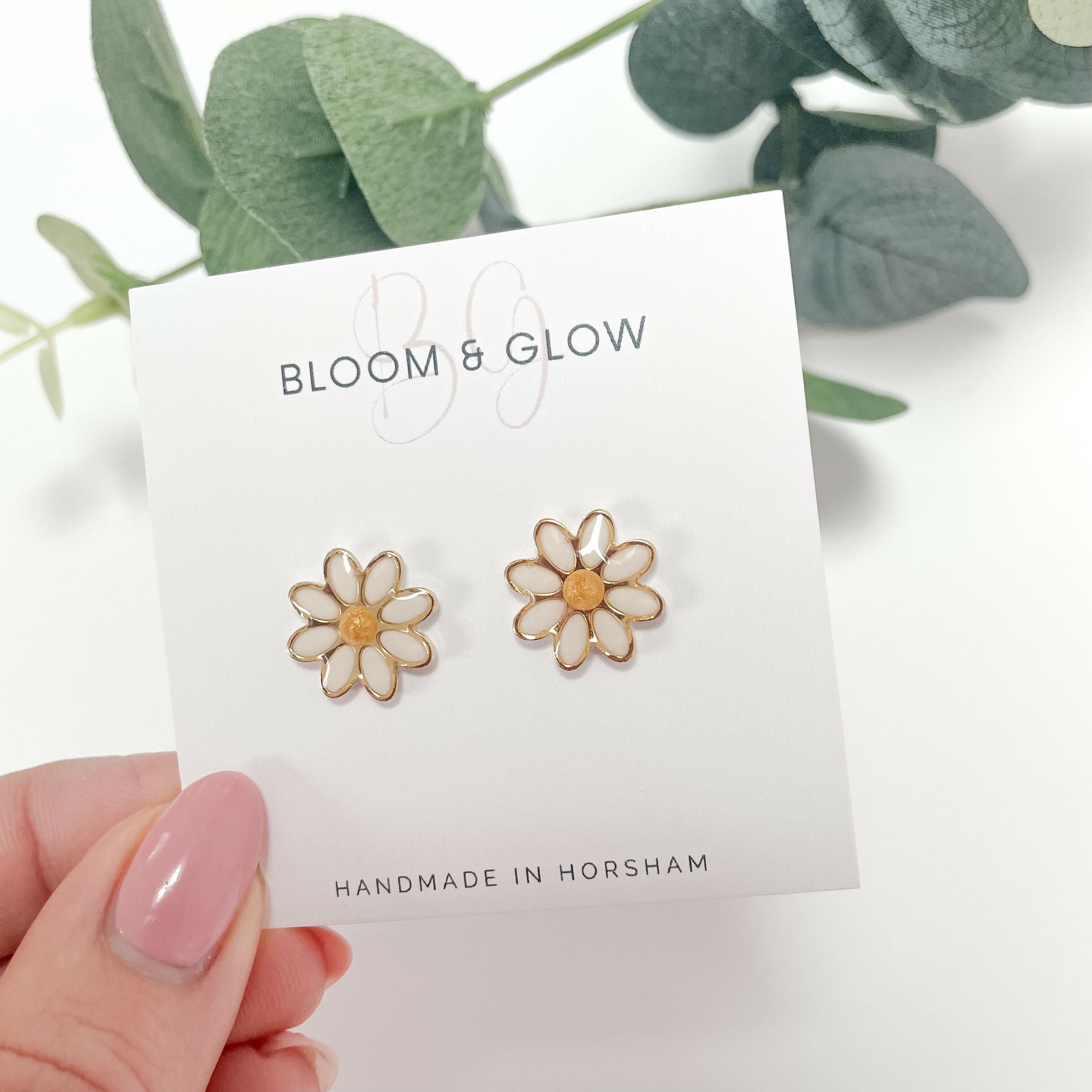 Handmade Flower Studs - Fun & Hypoallergenic Earrings | Art & Soul
