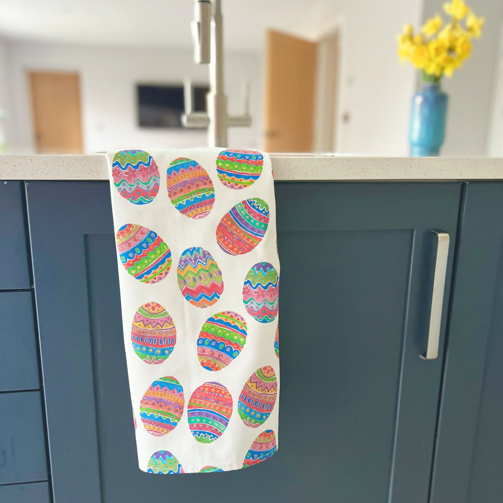 easter egg tea towel 17