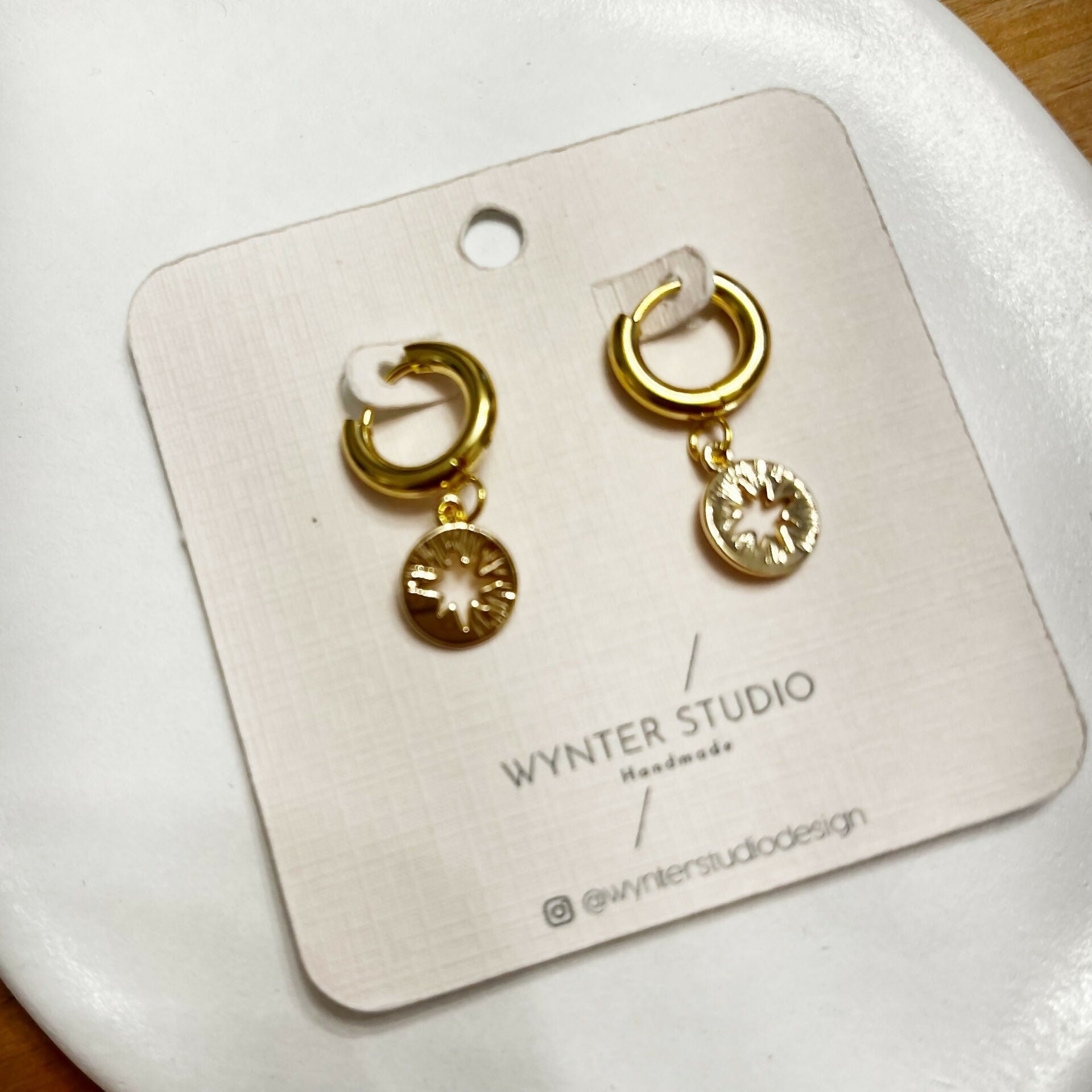 gold star hoops