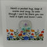 Fused Glass Pocket Hug Card