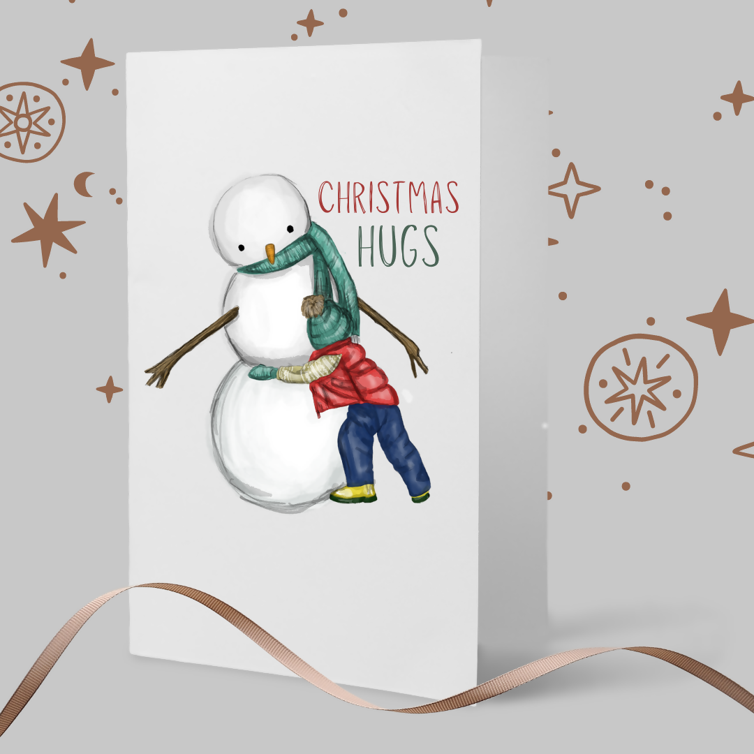 Christmas Card - Christmas Hugs