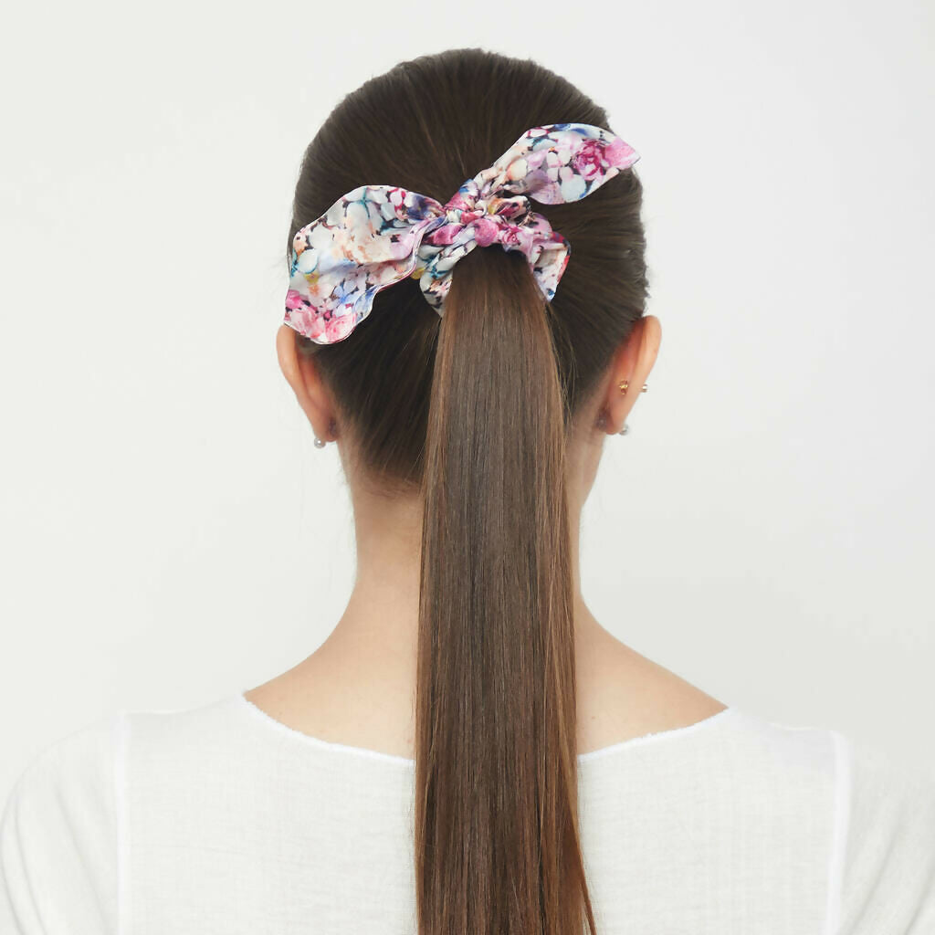 Silk Bow Scrunchie - Various Designs
