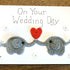 Crocheted Elephant Celebration Card