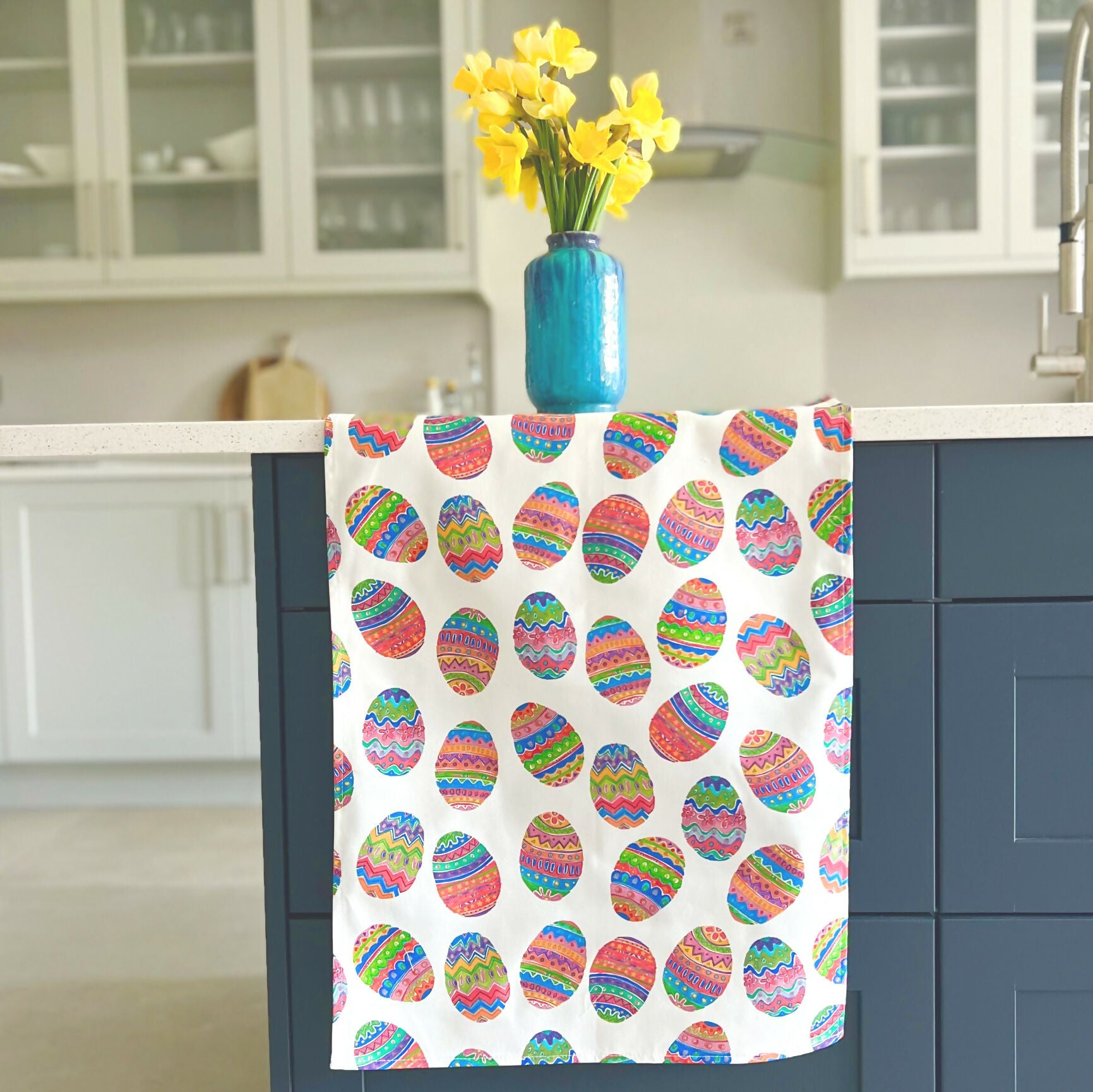 easter egg tea towel 7