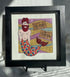 Mermaid Original Framed Textile Art