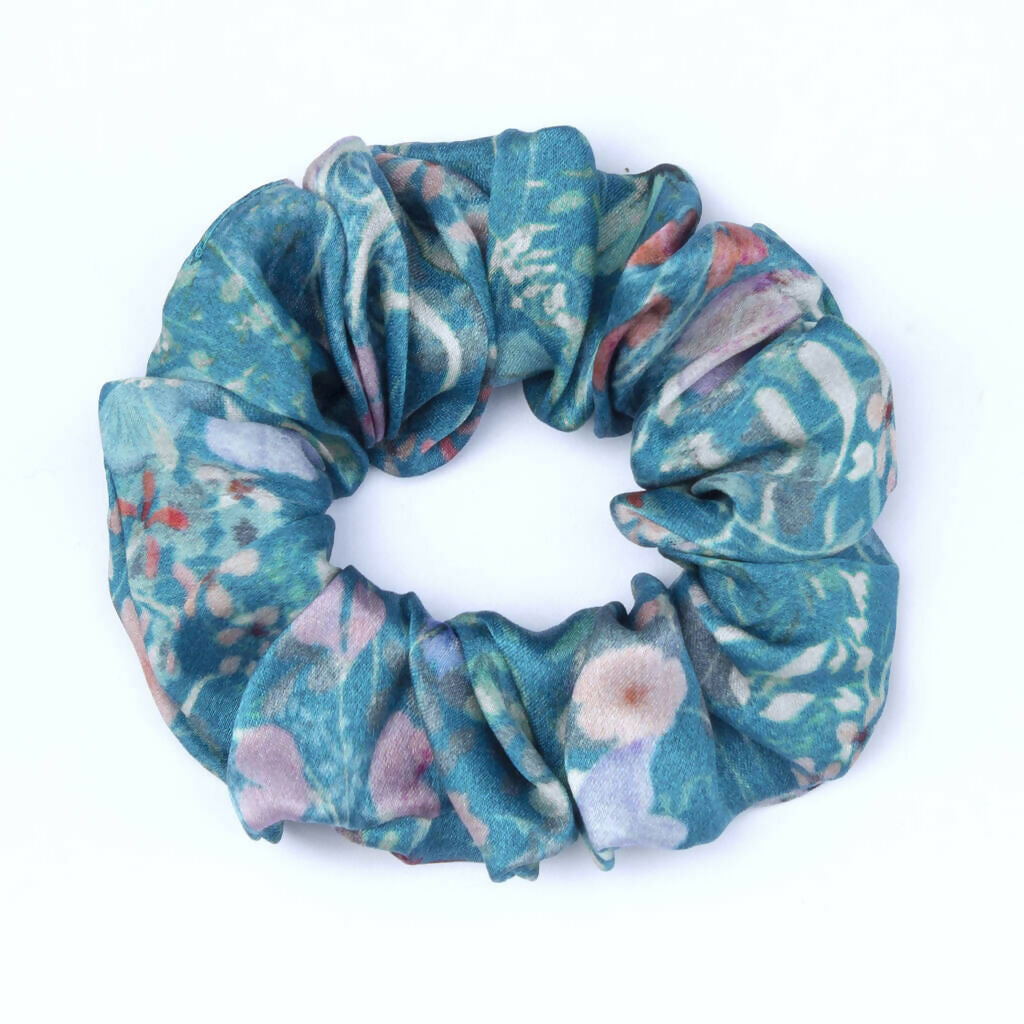 Silk Small Scrunchie | Elegant Hair Accessory | Art & Soul