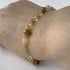 HEALING CRYSTAL & STERLING SILVER SOLAR PLEXUS CHAKRA BRACELET WITH AROMATHERAPY BEADS
