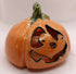 Ceramic Carved Pumpkin Tea Light