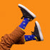 Persona Blue Sombrero Pattern Egyptian Cotton Men's Socks | UK 6.5 - 11