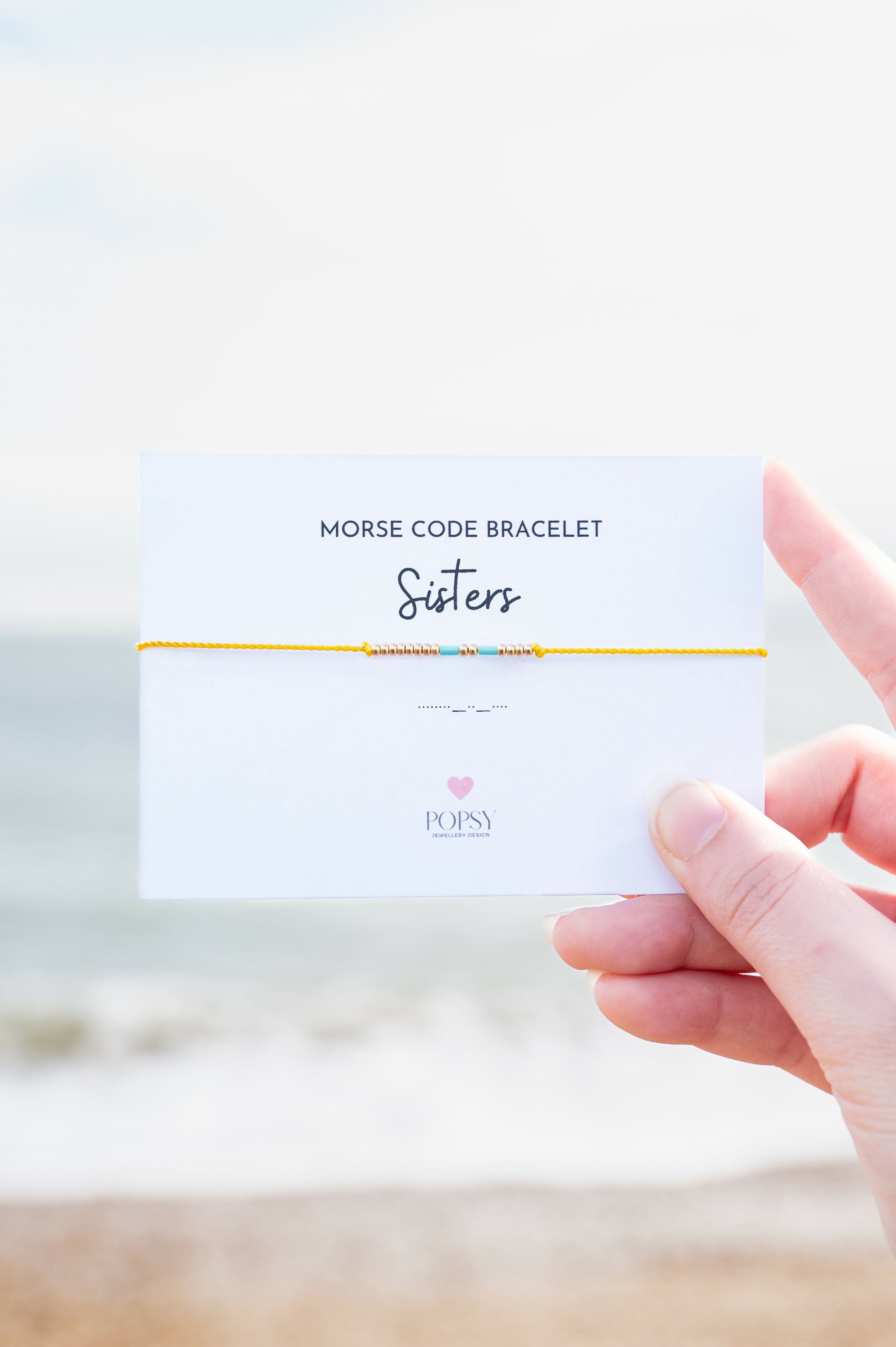 Morse Code Tiny Bead Bracelets - Various Designs