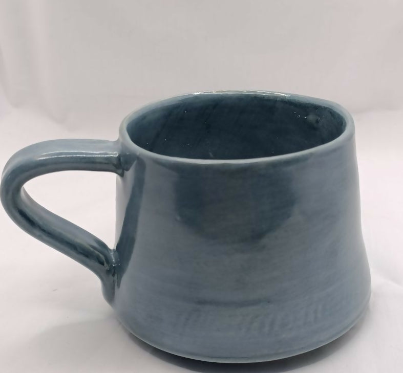 Grey-Blue Handmade Stoneware Mug
