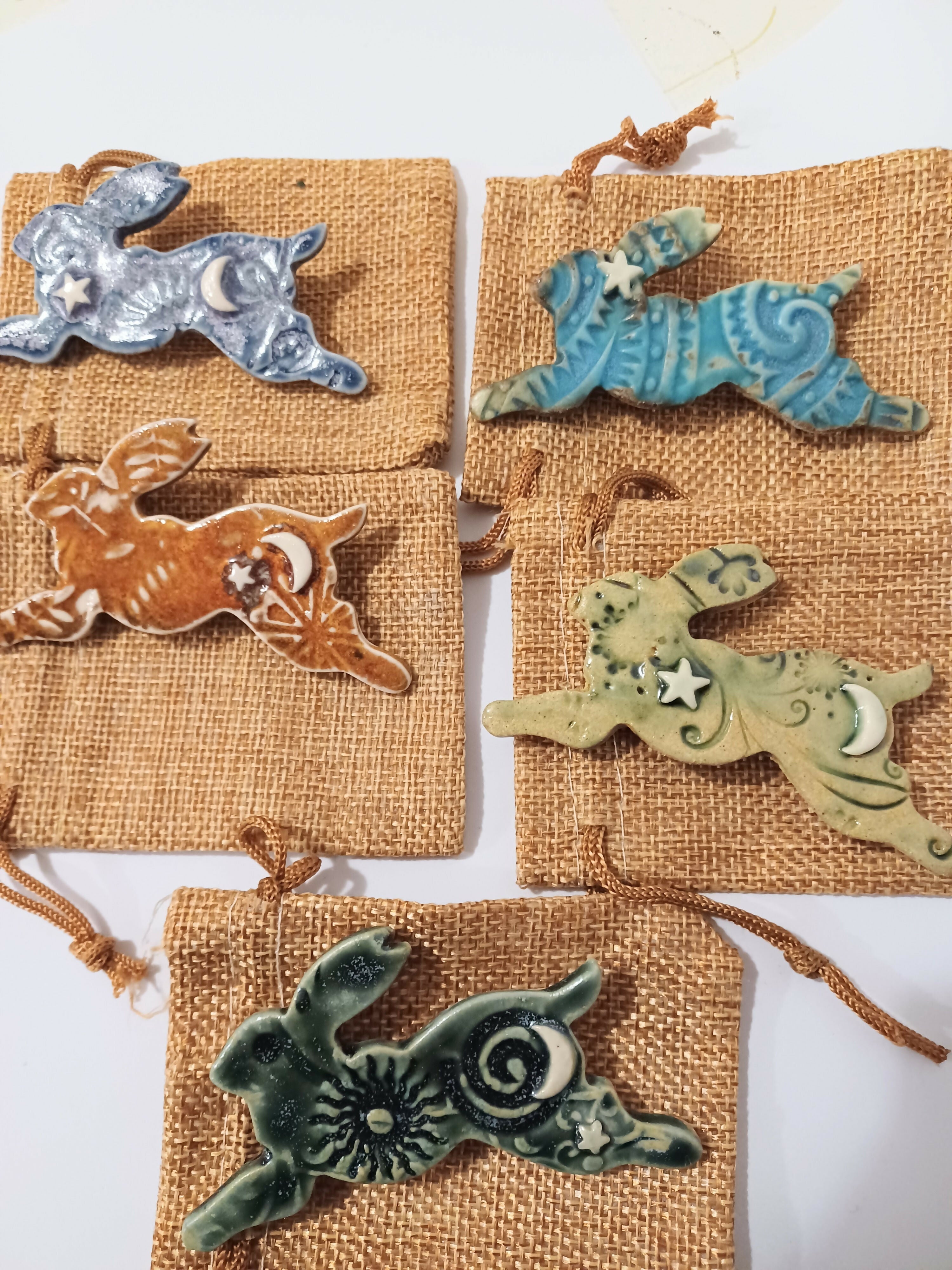 Hare Brooch