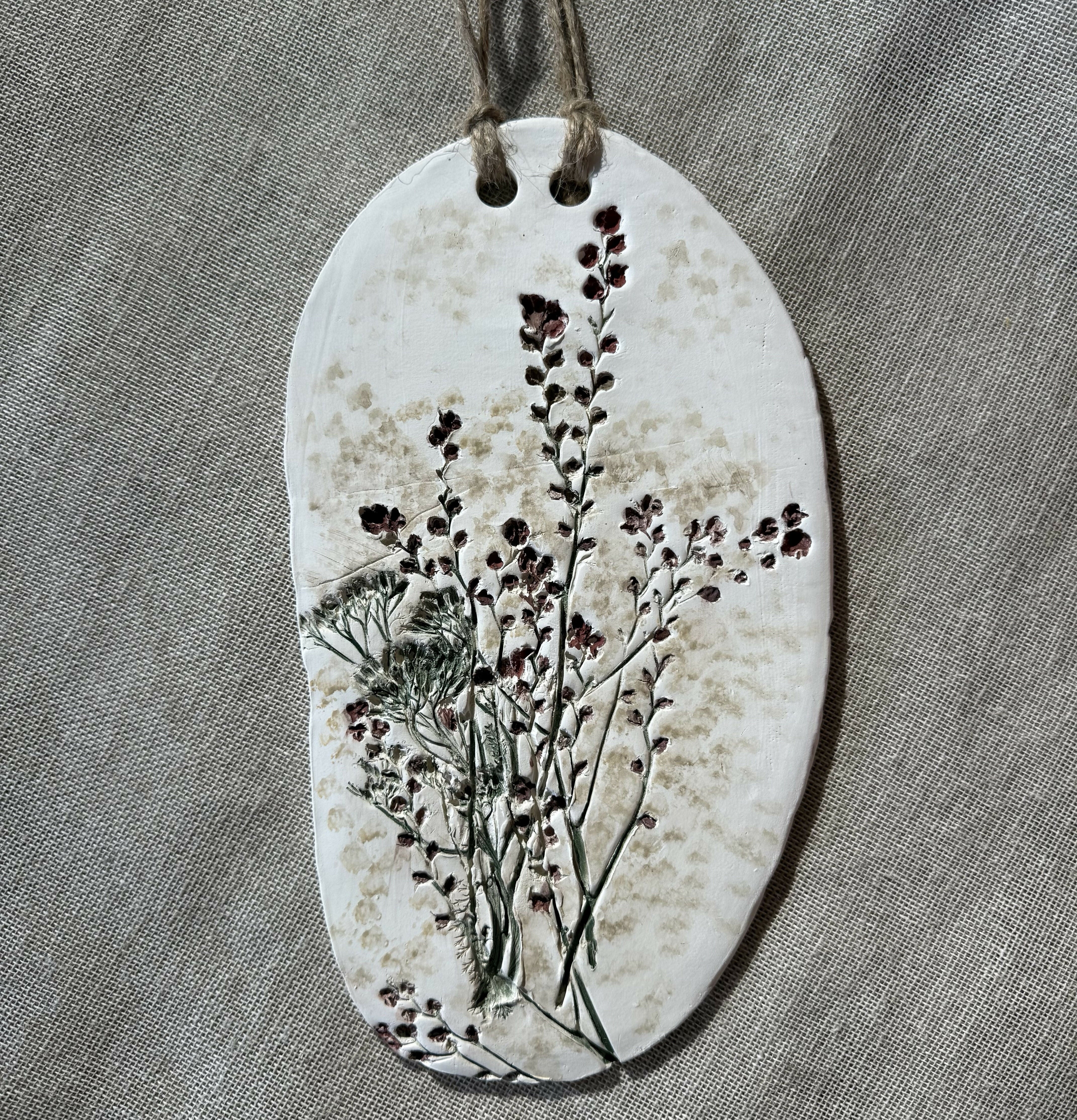 Ceramic Floral Hanging