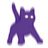 Spooked Cat Sticker