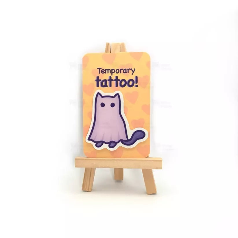 Temporary Tattoos - Cat Themed - Sold Individually
