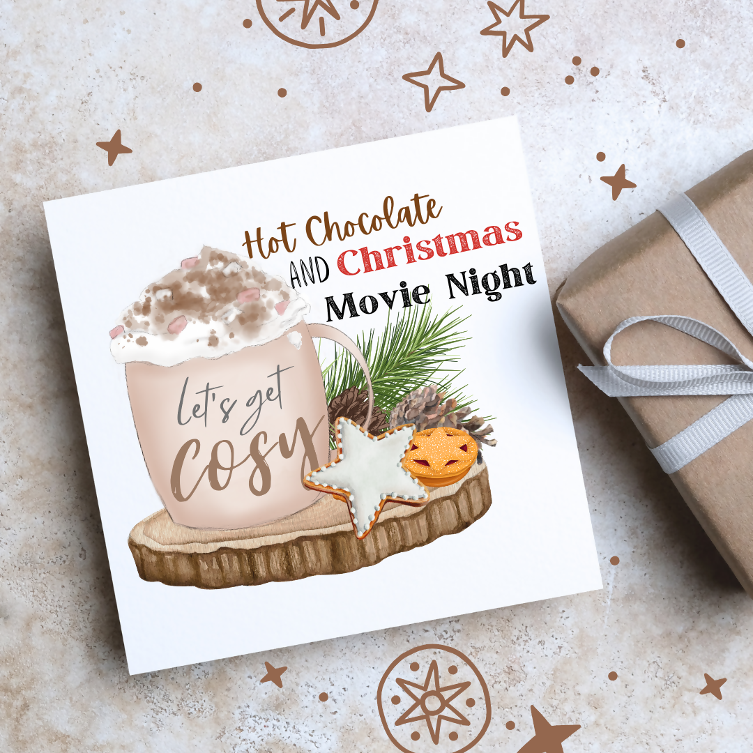 Christmas Card - Hot Chocolate