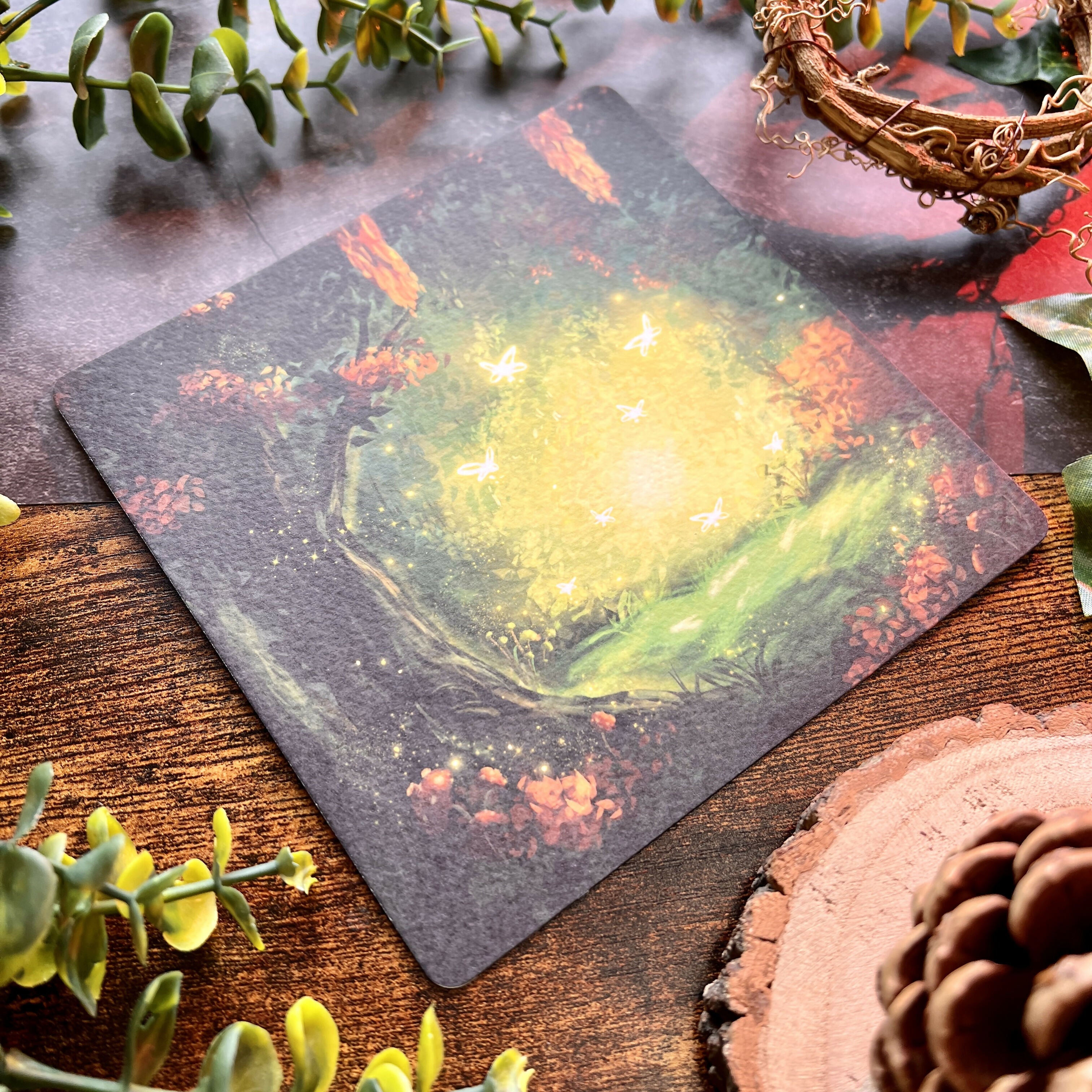 Forest Art Print Postcard | Magical Woodland | Art & Soul