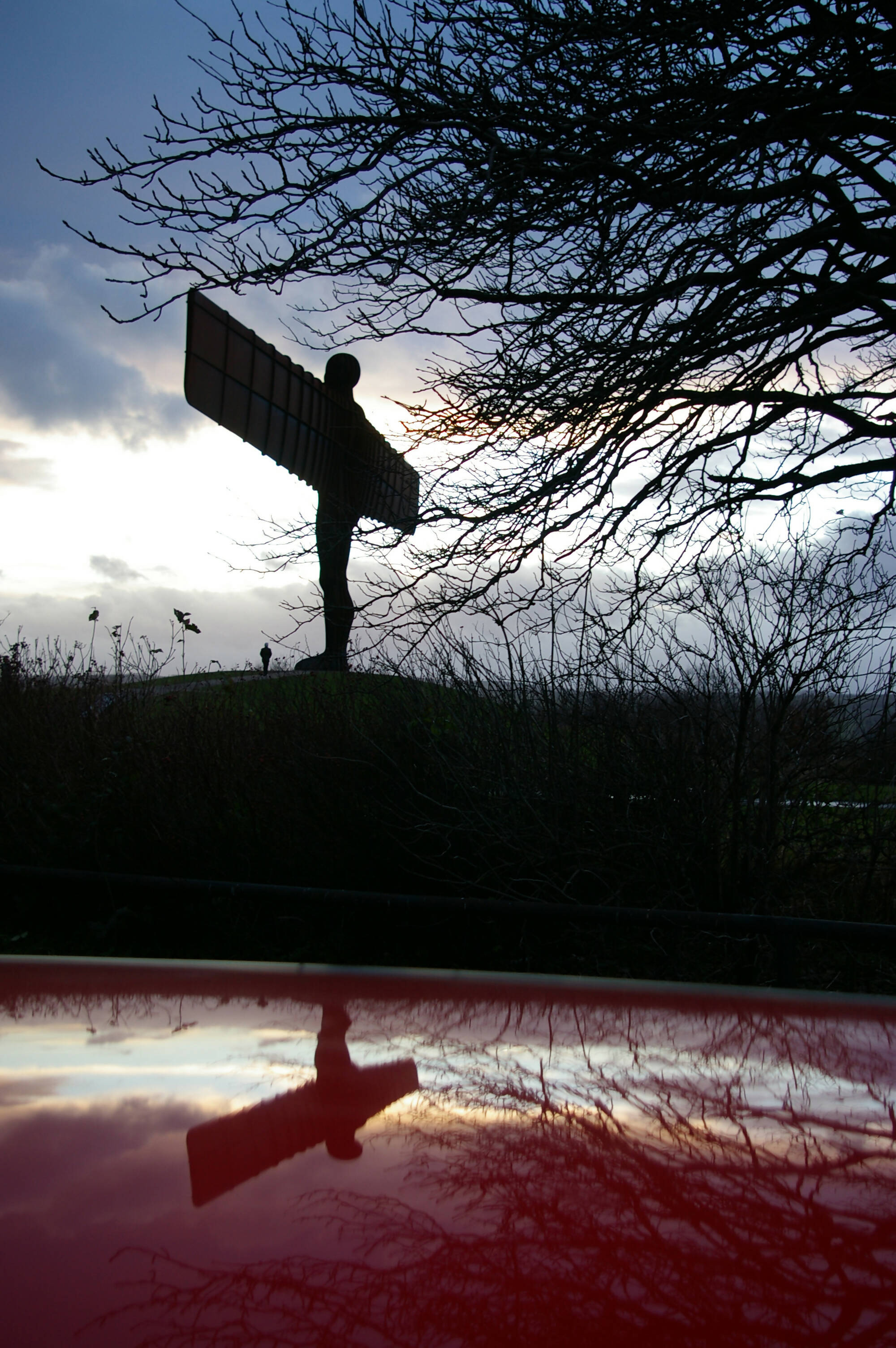 Angel of the North (A4 Frame)
