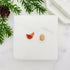 Adorable Chicken & Egg Mismatched Stud Earrings | Art & Soul