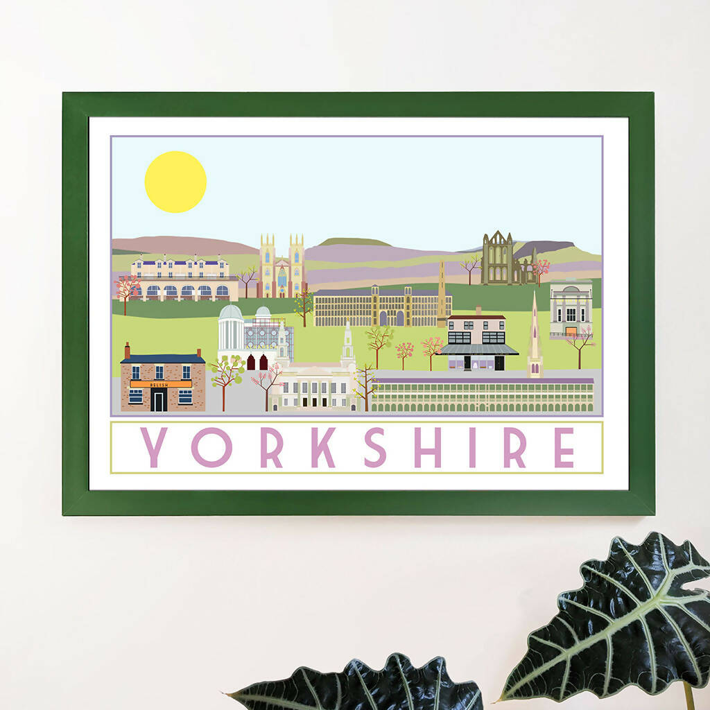 Yorkshire Travel Poster